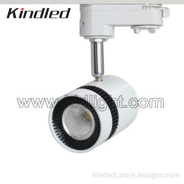 Bridgelux COB 8W LED Track Light/Track Spotlight-CE, RoHS, Angle Adjustable, 2, 3and4wires